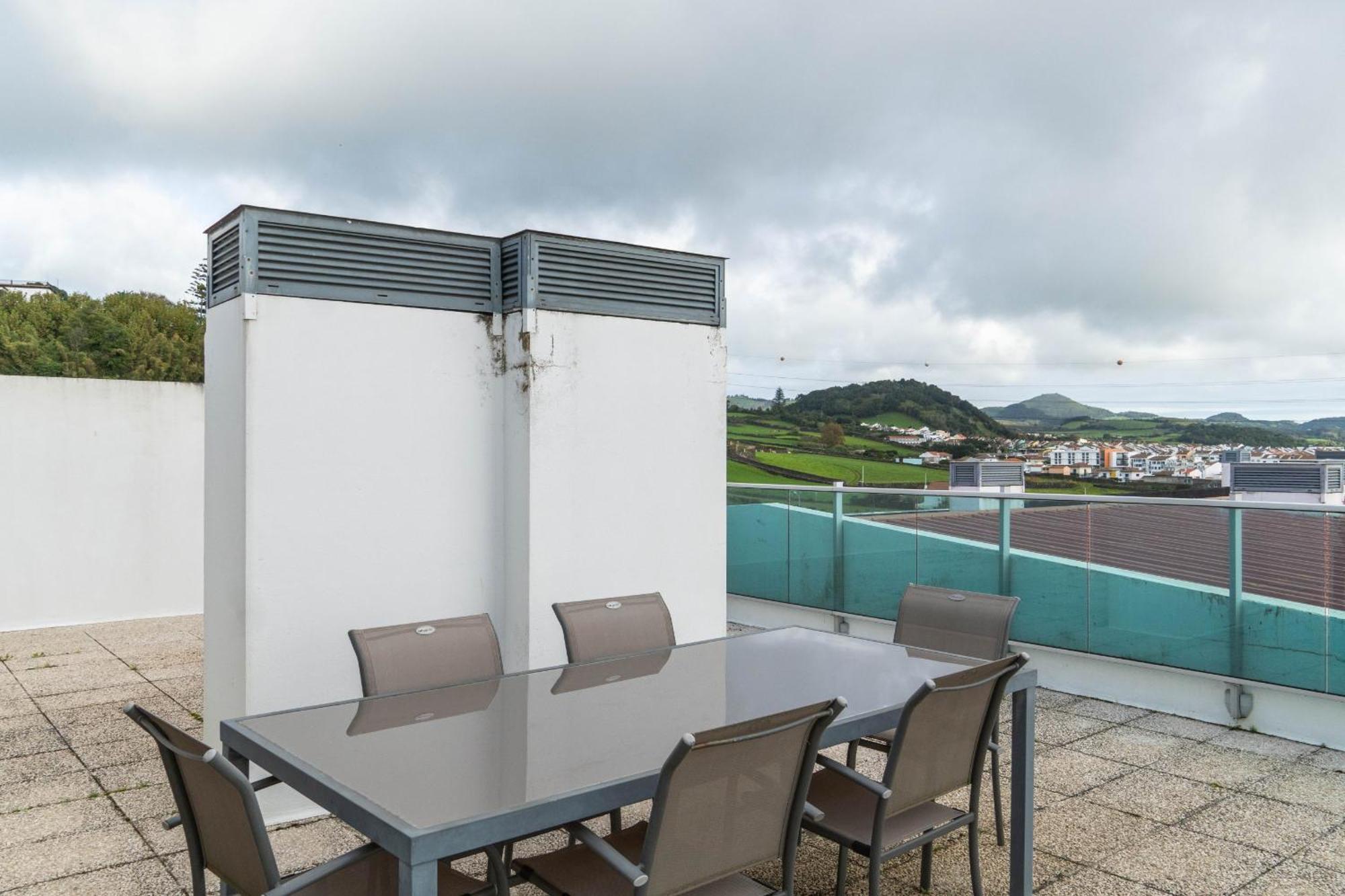 Rooftop Terrace Apartment Pdl Ponta Delgada Exterior foto